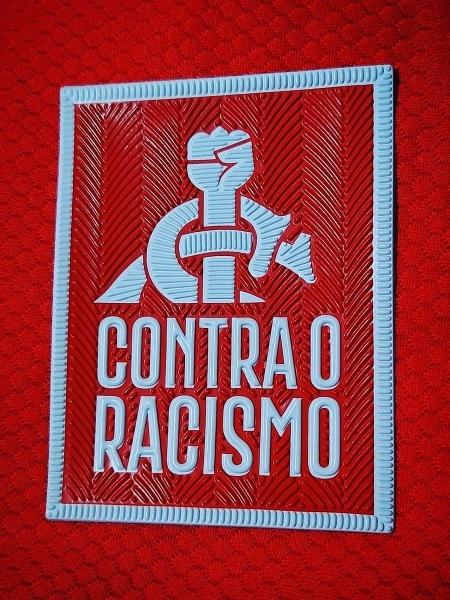 Inter usará patch contra o racismo em uniforme - Divulgação