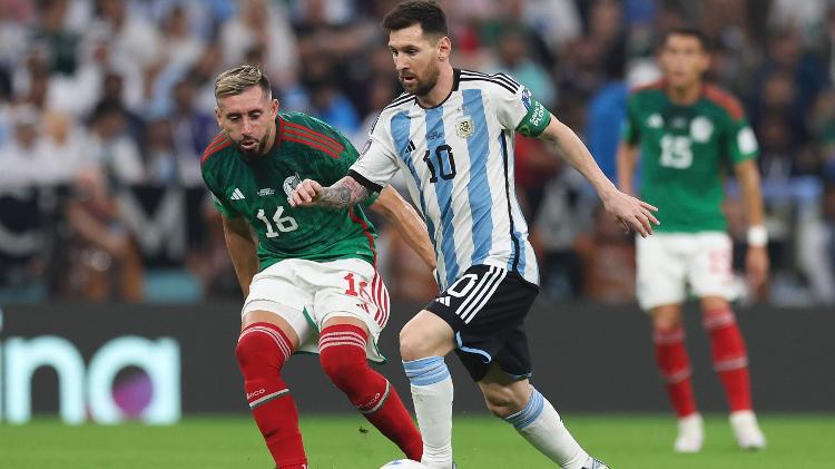 Messi en acción con Argentina contra México en el Mundial de Qatar - Ian MacNicol/Getty Images - Ian MacNicol/Getty Images