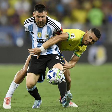Brasil perdeu por 1 a 0 da Argentina, ontem, no Maracanã