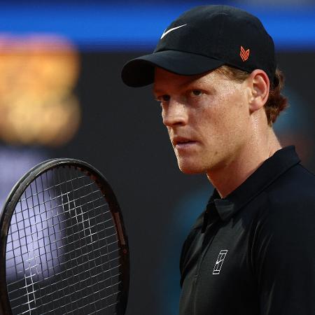 Jannik Sinner nas quartas de final do Masters 1000 de Roma em 2025 - REUTERS/Guglielmo Mangiapane