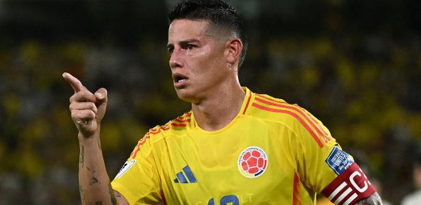 Federação colombiana defende atletas após polêmica com James em cerimônia