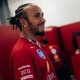 Lewis Hamilton, da Ferrari, em Baku para o GP do AzerbaijÃ£o de 2025