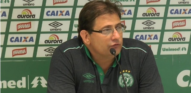Guto Ferreira, durante primeira passagem pela Chapecoense - Reprodução