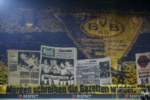 Mosaico do Borussia Dortmund lembra goleada sobre o Benfica em 1963 - Reuters / Wolfgang Rattay - Reuters / Wolfgang Rattay