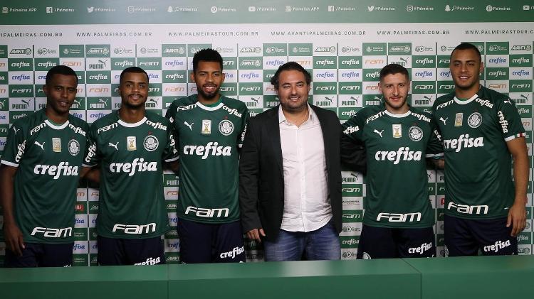 Palmeiras contratou destaques do Brasileirão 2018 e pedidos de Felipão - Cesar Greco/Ag. Palmeiras/Divulgação - Cesar Greco/Ag. Palmeiras/Divulgação