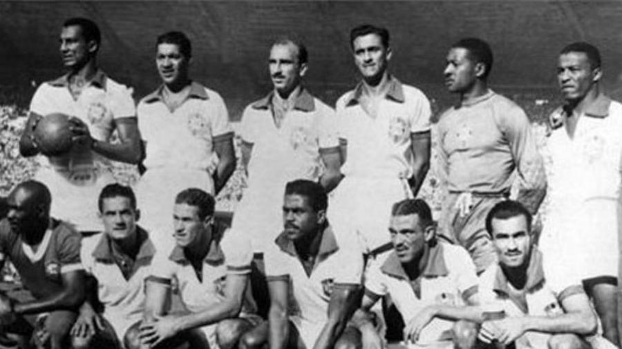Brasil na campanha da Copa de 1950: seleção venceu o Sul-Americano no ano anterior - Reprodução/7M Sport