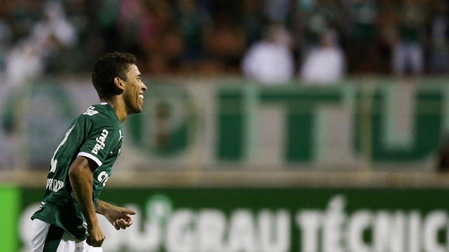 Marcos Rocha comemora gol do Palmeiras contra o Ituano - Cesar Greco/Ag. Palmeiras