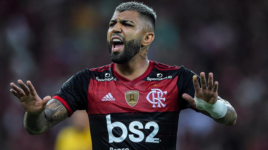 Gabigol, do Flamengo, é o atacante da seleção dos mais valiosos do futebol sul-americano - Thiago Ribeiro/AGIF