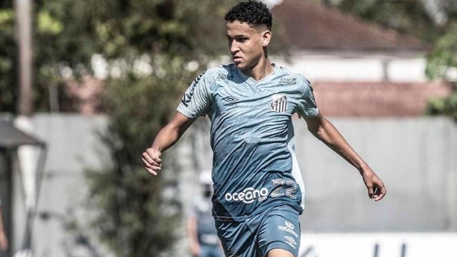 Wesley não tem conseguido achar espaço no elenco - Santos FC