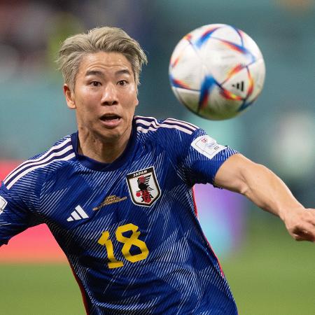 Takuma Asano, do Japão, é uma das estrelas da equipe asiática na Copa - Visionhaus/Getty Images