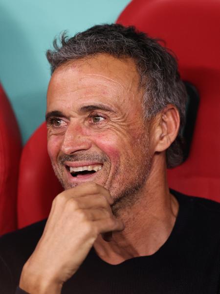 Luis Enrique comandou a Espanha na Copa do Mundo de 2022 - Alex Livesey - Danehouse/Getty Images