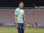 Goleiro da Argentina aparece de cabelo pintado com cores da bandeira