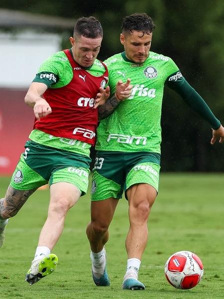Moreno e Veiga estão no centro da questão do Palmeiras