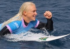 Tatiana Weston-Webb avança à semifinal do surfe feminino; Luana é eliminada - Carlos Barria/REUTERS