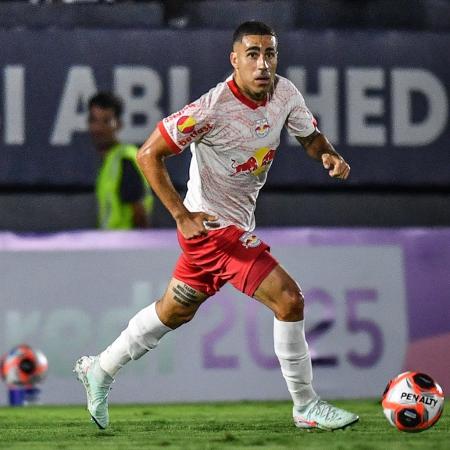 Gabriel, em sua primeira partida pelo Bragantino - Ari Ferreira/Red Bull Bragantino