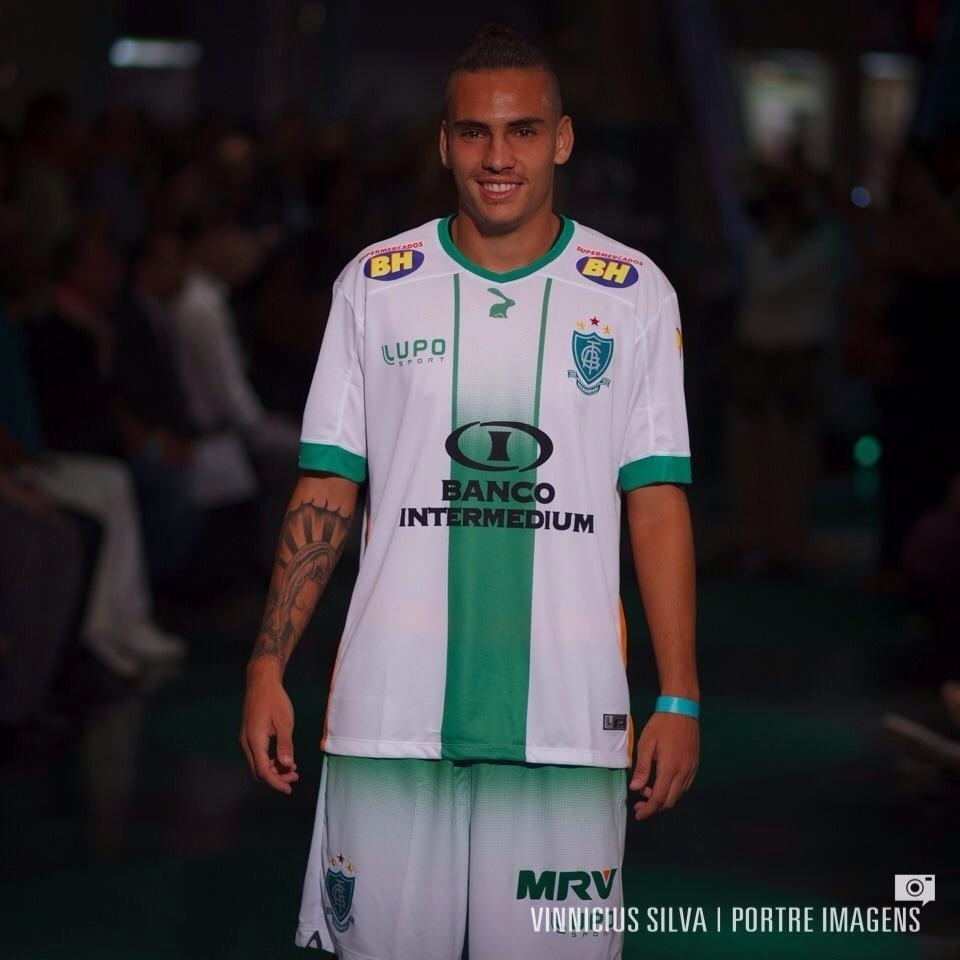 América-MG lançou seus uniformes no Campeonato Mineiro e utilizará os mesmos no Campeonato Brasileiro - Divulgação/América-MG