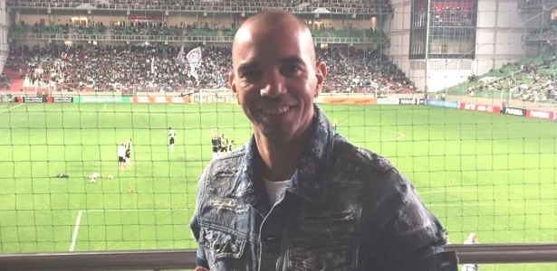 Diego Tardelli esteve presente no estádio Independência na vitória do Atlético-MG contra o Santa Cruz - Divulgação/Atlético-MG