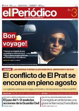 Reprodução/El Periódico Reprodução/El Periódico