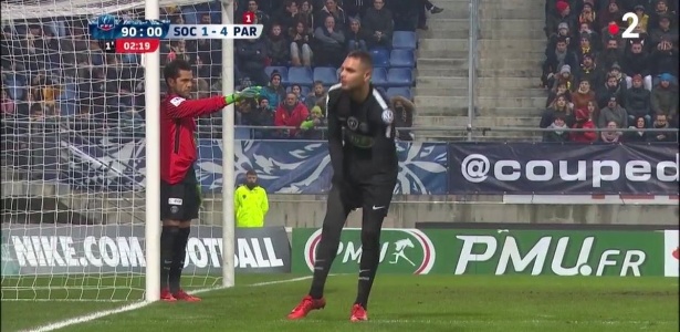 Daniel Alves goleiro - Reprodução - Reprodução