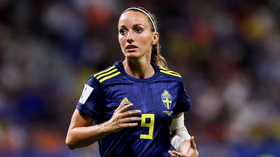 A sueca Kosovare Asllani é a primeira atleta contratada para a equipe feminina do Real Madrid - Zhizhao Wu/Getty Images