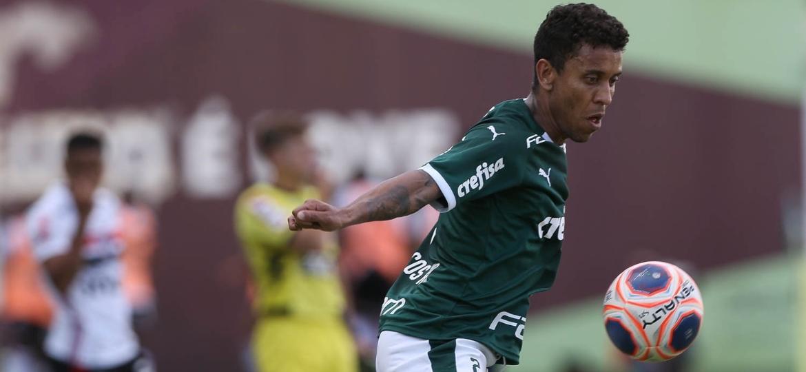 Marcos Rocha começou a temporada de 2020 como um dos destaques do time de Vanderlei Luxemburgo - Cesar Greco/Ag. Palmeiras