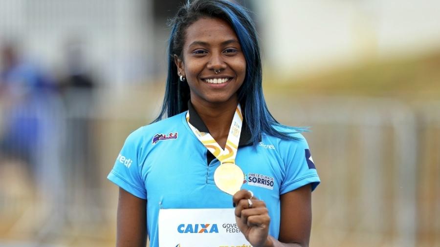 Mirieli Estaili da Silva Santos, atleta brasileira que estuda nos Estados Unidos - Wagner do Carmo/CBAt