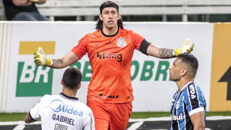 Cria do Grêmio, Cássio vê o Corinthians penar contra o rival gaúcho no Brasileirão - Rodrigo Coca/ Ag. Corinthians
