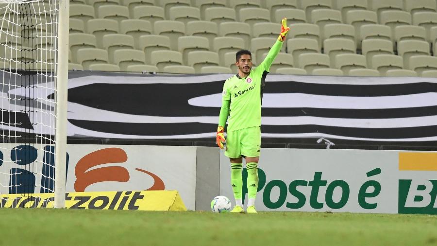 Daniel deve seguir como titular no gol do Inter na próxima partida, contra o Fortaleza - Ricardo Duarte/Inter