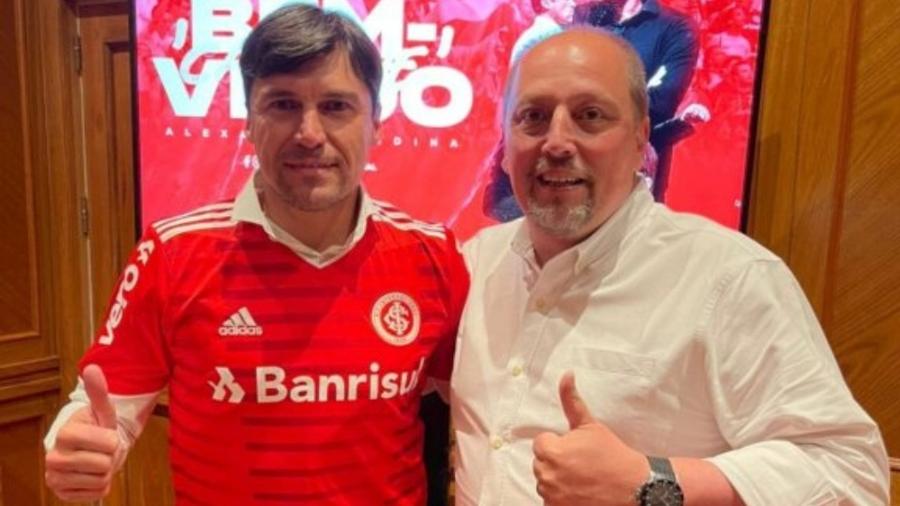 Alexander Medina (E) comandará o Internacional neste ano - Divulgação