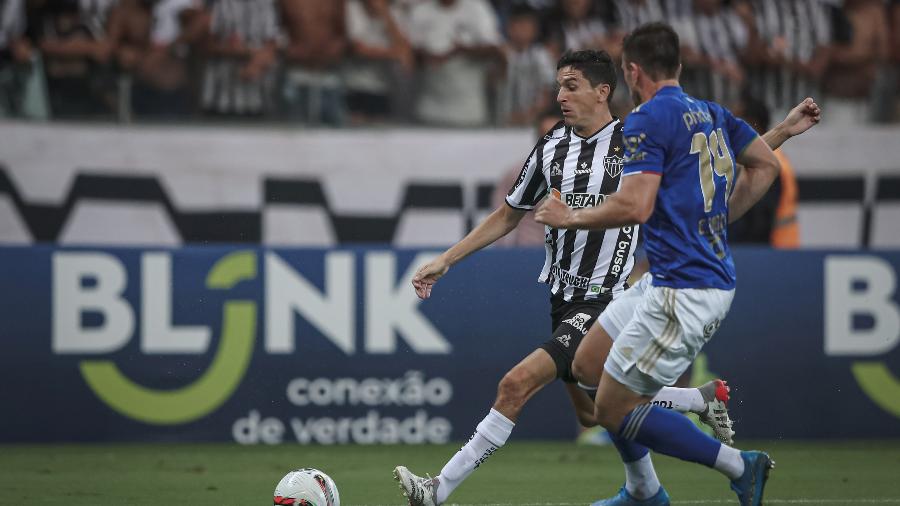 Atlético-MG terá o direito de jogar com o meião branco na final do Mineiro - Pedro Souza / Atlético