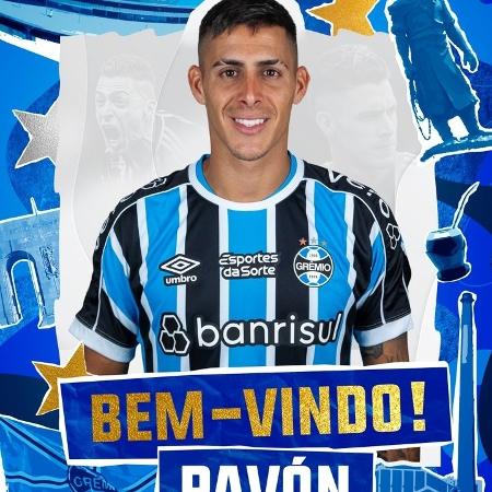 Cristian Pavón, atacante do Grêmio