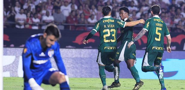 Murilo afirma pênalti para o Palmeiras: 