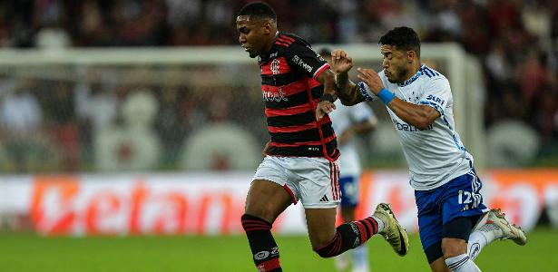 Cruzeiro conta com Gabigol no banco e Fla tem volta de Alex Sandro.