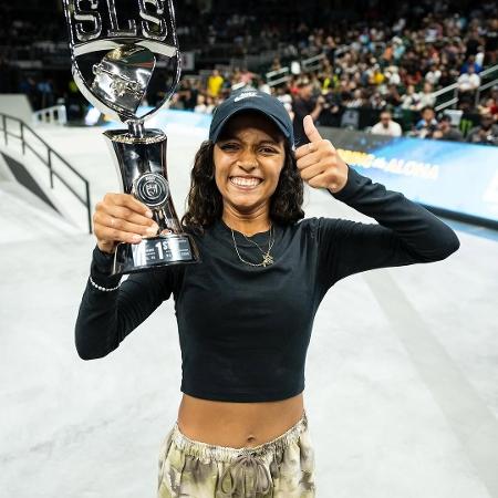 Brasileira foi seguida pela australiana Chloe Covell e pela japonesa Coco Yoshizawa Brasileira foi seguida pela australiana Chloe Covell e pela japonesa Coco Yoshizawa