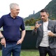Ancelotti curte vista do CT da seleção: 'Posso ficar aqui, com um charuto'