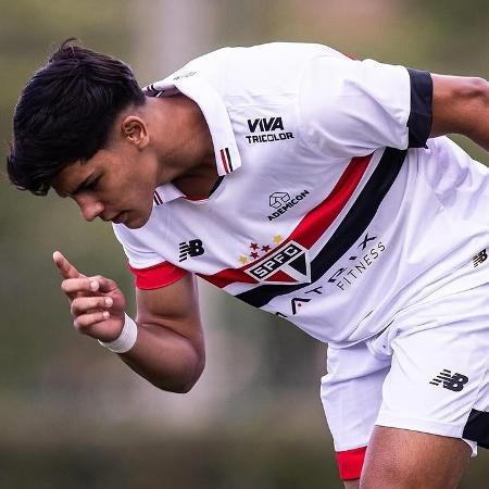 Nicolas Bosshardt renovou até fim de 2029; ele é uma das joias da base do Tricolor - Reprodução/Instagram nicolasb.07_