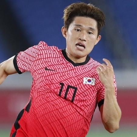Dong-gyeong Lee é um dos jogadores do Ulsan HD que estão a serviço do Exército Dong-gyeong Lee é um dos jogadores do Ulsan HD que estão a serviço do Exército