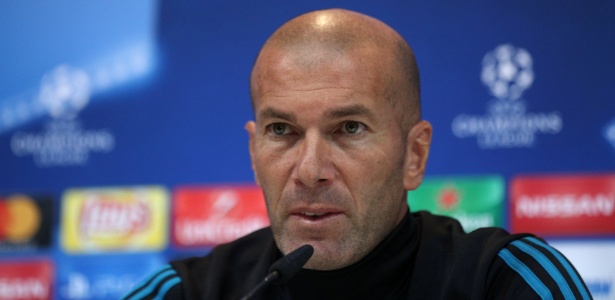 Zidane durante coletiva de imprensa - SERGIO PEREZ/REUTERS