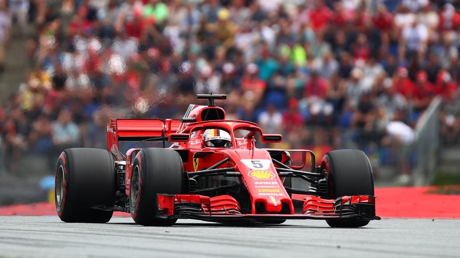 Sebastian Vettel assumiu a liderança ao chegar em terceiro na Áustria - Lisi Niesner/Reuters