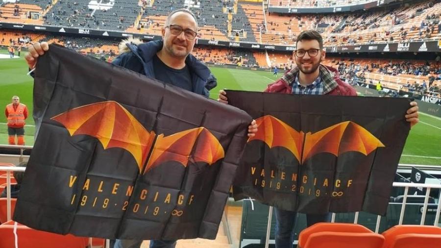 Editora alega que imagem de morcego oferece "risco de confusão por parte do público"; clube rebate e cita origem histórica - Valencia CF/Divulgação