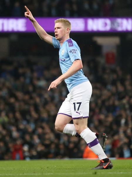 Kevin De Bruyne, do Manchester City, é eleito jogador do ano na