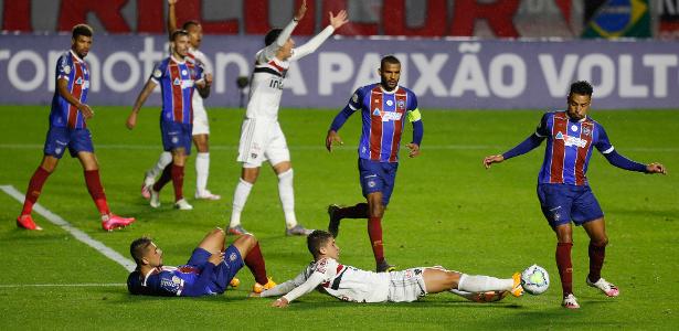 Estreante Luciano Salva No Fim E Sao Paulo Empata Por 1 A 1 Com O Bahia 20 08 2020 Uol Esporte