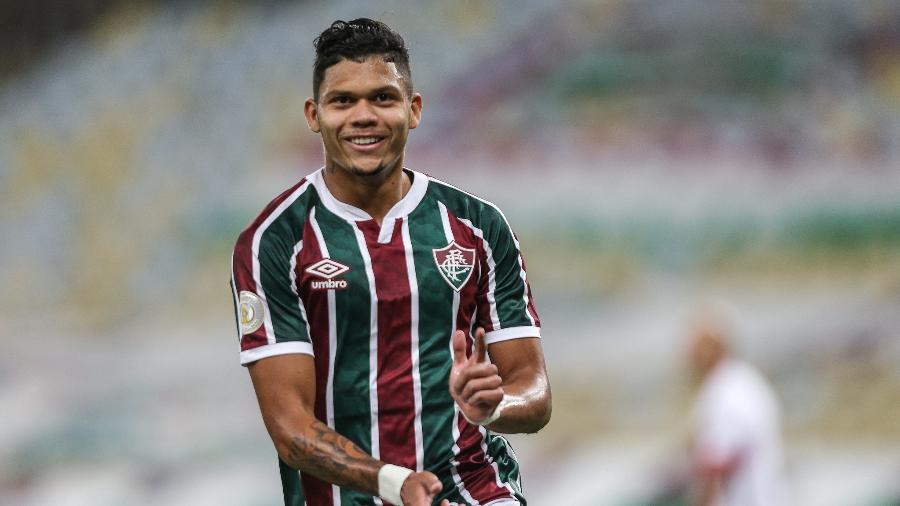 Evanílson tem se destacado pelo Fluminense em 2020 e está a caminho do Porto, de Portugal - Lucas Merçon/Fluminense FC