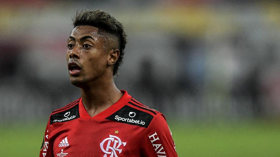 Bruno Henrique durante o jogo Flamengo x Fluminense - Thiago Ribeiro/AGIF
