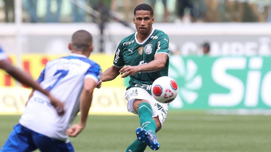 Murilo em ação pelo Palmeiras contra o Santo André - Cesar Greco / Palmeiras