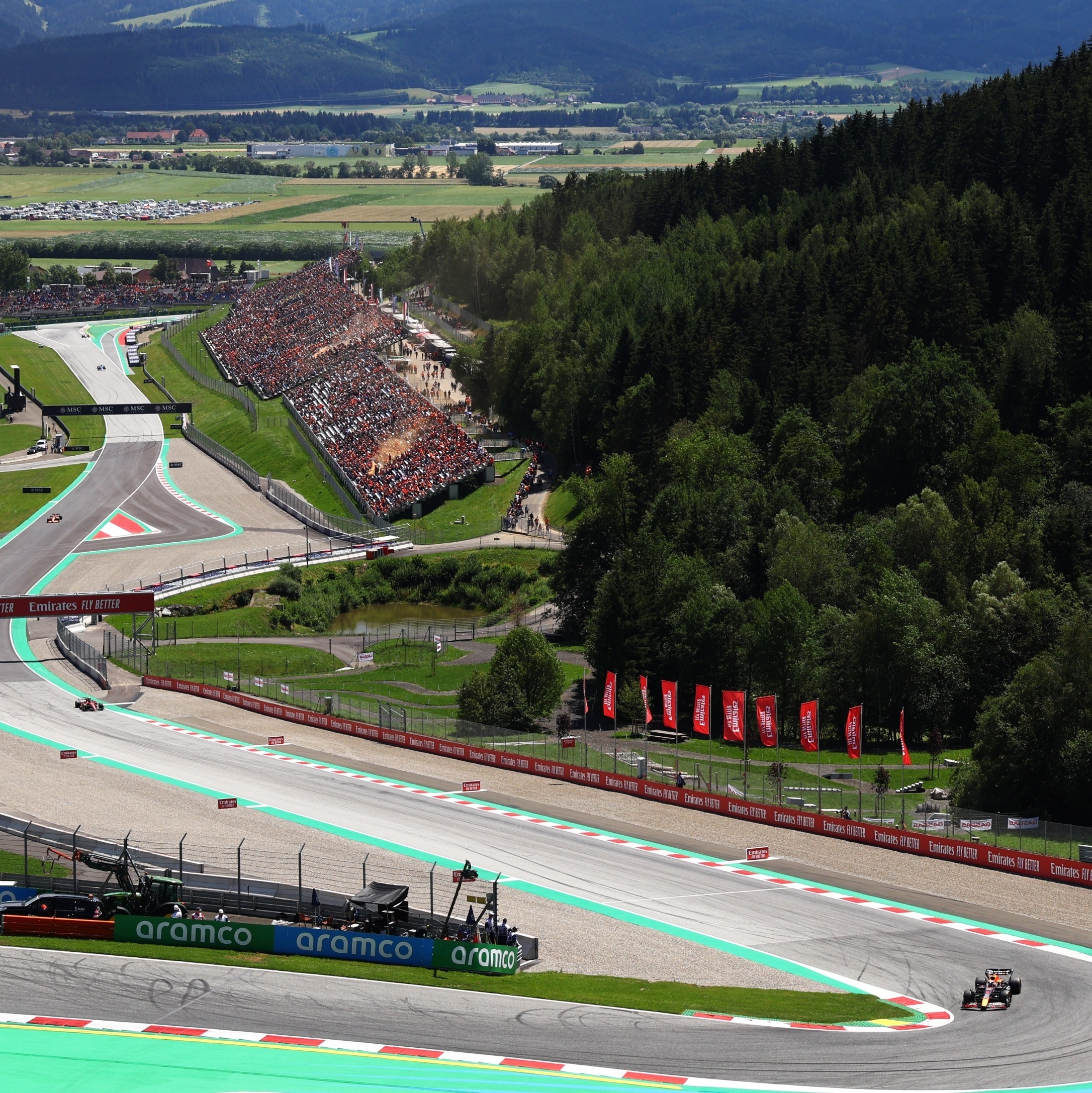 F1: Verstappen lidera primeiro treino do GP da Áustria