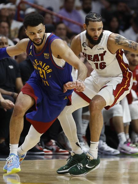 NBA: Miami Heat x Denver Nuggets fazem jogo 4 nesta quinta-feira