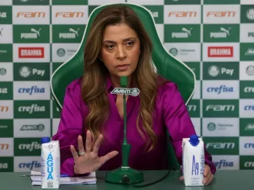 Leila Pereira define objetivo ao tomar posse em 2° mandato no Palmeiras