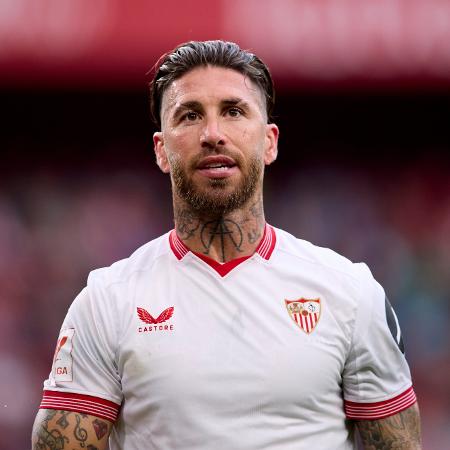 Sergio Ramos em ação pelo Sevilla, no Espanhol