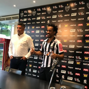 Apresentado pelo Atlético-MG, Arouca diz que está livre das lesões - undefined